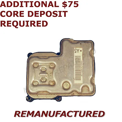 REMAN 01-05 Chevy Silverado 1500 2500 ABS Pump Control Module EBCM >EXCHANGE • $189